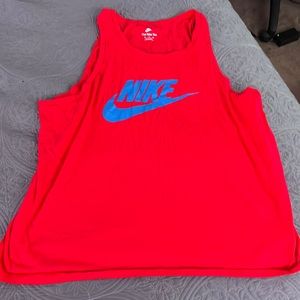 Nike - The Nike Tee (Red & Blue, XXL for Men)